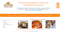 Desktop Screenshot of partyservicemuenster.de