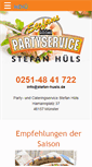 Mobile Screenshot of partyservicemuenster.de
